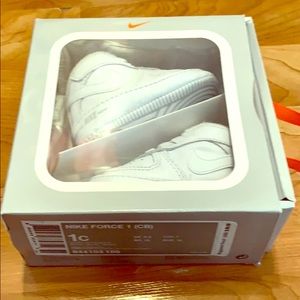 Infant Nike Force crib shoes